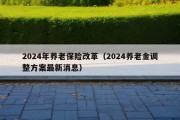 2024年养老保险改革（2024养老金调整方案最新消息）