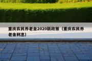 重庆农民养老金2020新政策（重庆农民养老金利息）