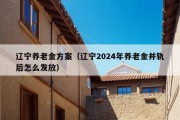 辽宁养老金方案（辽宁2024年养老金并轨后怎么发放）