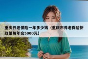 重庆养老保险一年多少钱（重庆市养老保险新政策每年交5000元）