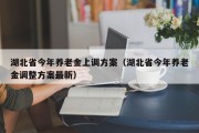 湖北省今年养老金上调方案（湖北省今年养老金调整方案最新）