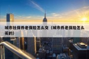 城市社保养老保险怎么交（城市养老保险怎么买的）