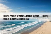 河南农村养老金发放标准最新版图片（河南农村养老金发放标准最新版）