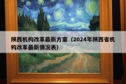 陕西机构改革最新方案（2024年陕西省机构改革最新情况表）