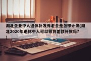 湖北企业中人退休补发养老金是怎样计发(湖北2020年退休中人可以领到差额补款吗?)