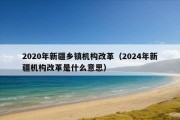 2020年新疆乡镇机构改革（2024年新疆机构改革是什么意思）