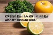 武汉增加养老金什么时候发（2024养老金上调方案一览表武汉最新发放）