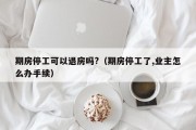 期房停工可以退房吗?（期房停工了,业主怎么办手续）