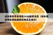 城乡居民养老保险2020最新消息（城乡居民养老保险最新政策出台情况）