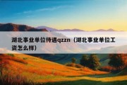 湖北事业单位待遇qzzn（湖北事业单位工资怎么样）