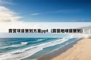 露营项目策划方案ppt（露营地项目策划）