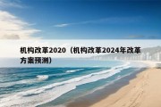 机构改革2020（机构改革2024年改革方案预测）