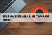 丽江古城内游玩路线图大全（丽江古城内游玩路线图）