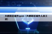 大鹏新区编外qzzn（大鹏新区编外人员工资）