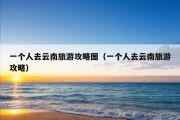 一个人去云南旅游攻略图（一个人去云南旅游攻略）