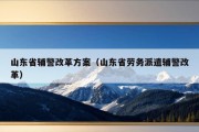 山东省辅警改革方案（山东省劳务派遣辅警改革）