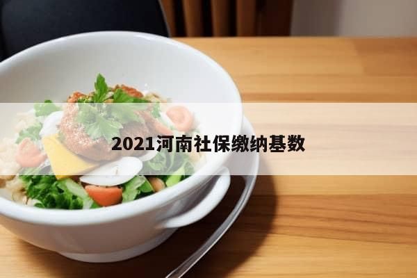 2021河南社保缴纳基数