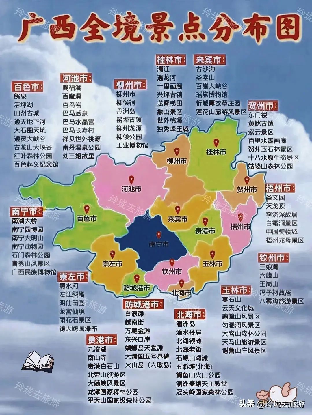 广西旅游攻略自由行路线推荐（广西旅游攻略必去景点）广西旅游景点攻略大全