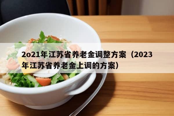 2o21年江苏省养老金调整方案（2023年江苏省养老金上调的方案）