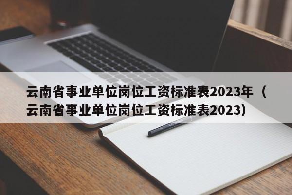 云南省事业单位岗位工资标准表2023年（云南省事业单位岗位工资标准表2023）