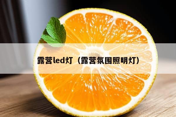 露营led灯（露营氛围照明灯）