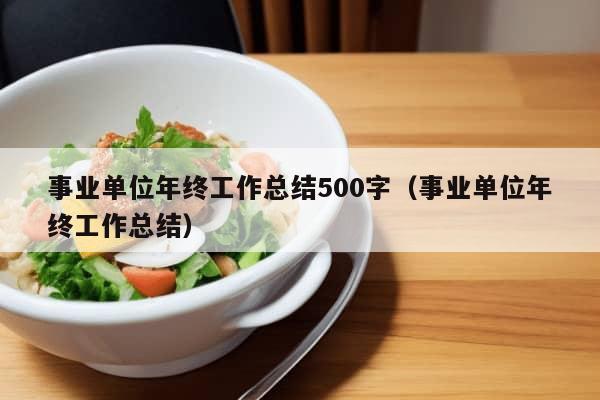 事业单位年终工作总结500字（事业单位年终工作总结）