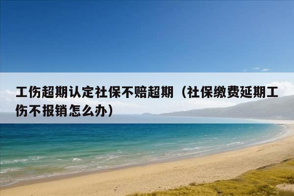 工伤超期认定社保不赔超期（社保缴费延期工伤不报销怎么办）